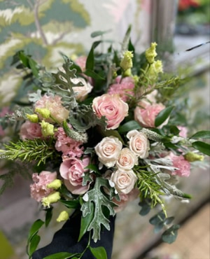 Bouquet of roses and seasonal blooms - Marshalls All Flowers